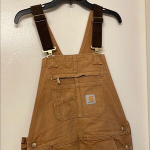 Carhartt Men’s Bib Overall - Relaxed Fit - Duck Size 34x30